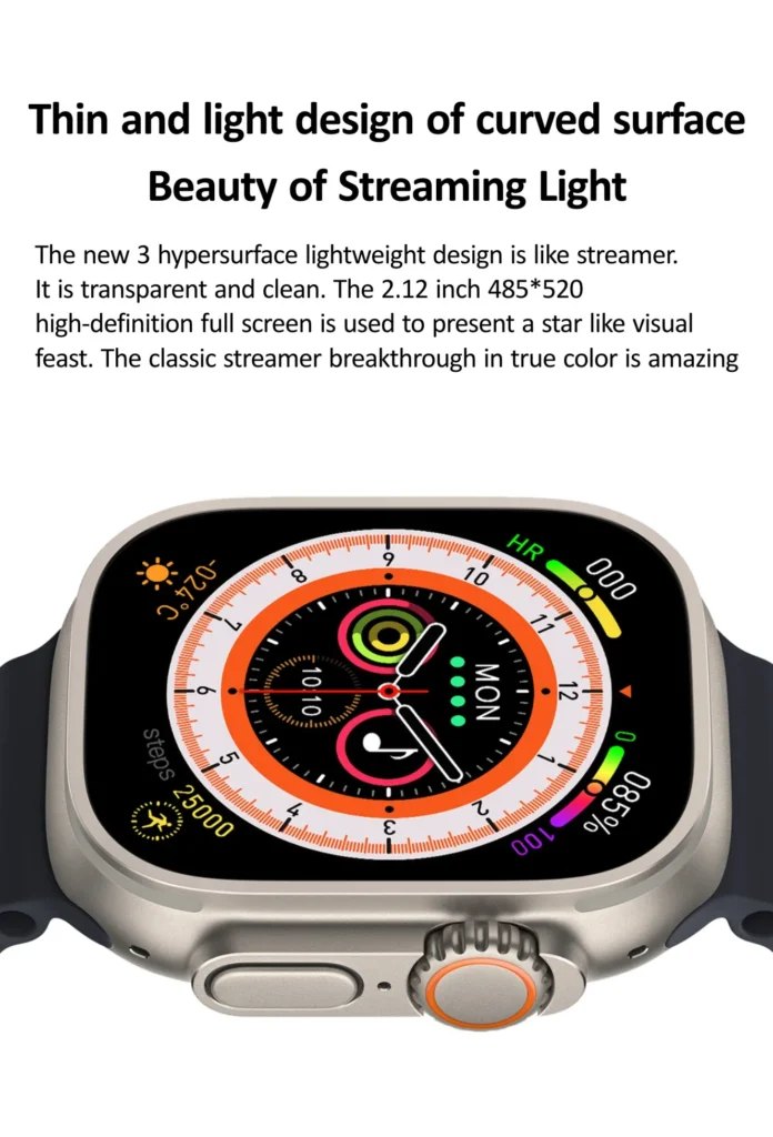 HK8 Pro MAX Ultra Smart Watch